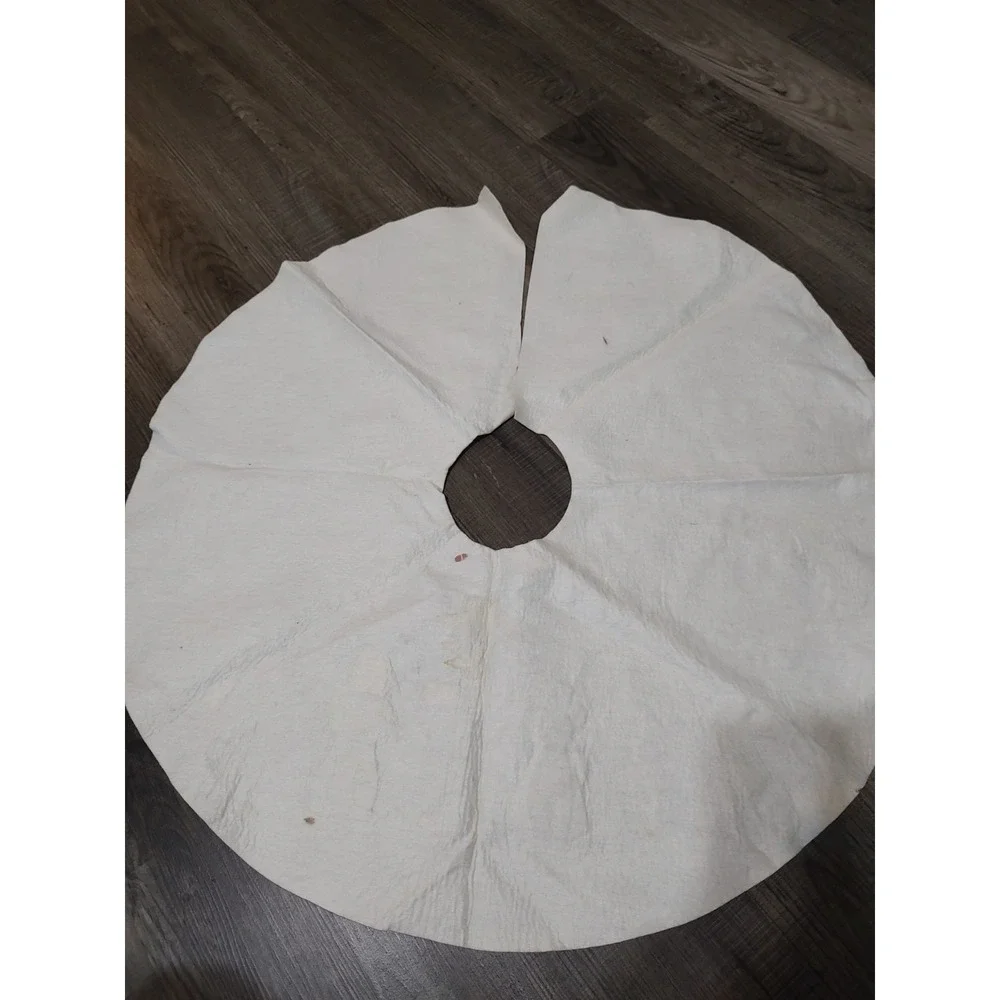 Vintage Christmas‎ felt tree skirt carolers